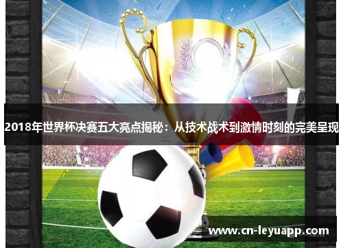 2018年世界杯决赛五大亮点揭秘：从技术战术到激情时刻的完美呈现