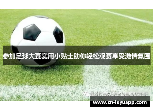 参加足球大赛实用小贴士助你轻松观赛享受激情氛围